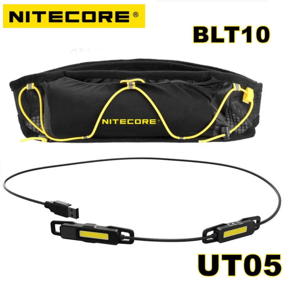 

Nitecore UT05 400 люмен, задняя талия, Сверхлегкий раздельный Тип + BLT10, ремень для бега и путешествий, высокая цветопередача, COB, светильник, кемпинг, треккинг