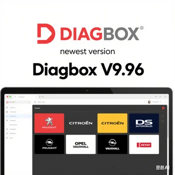 Accessori per Strumenti Diagnostici Auto - Software Diagbox V9.96 V9.91 V9.68 V8.55