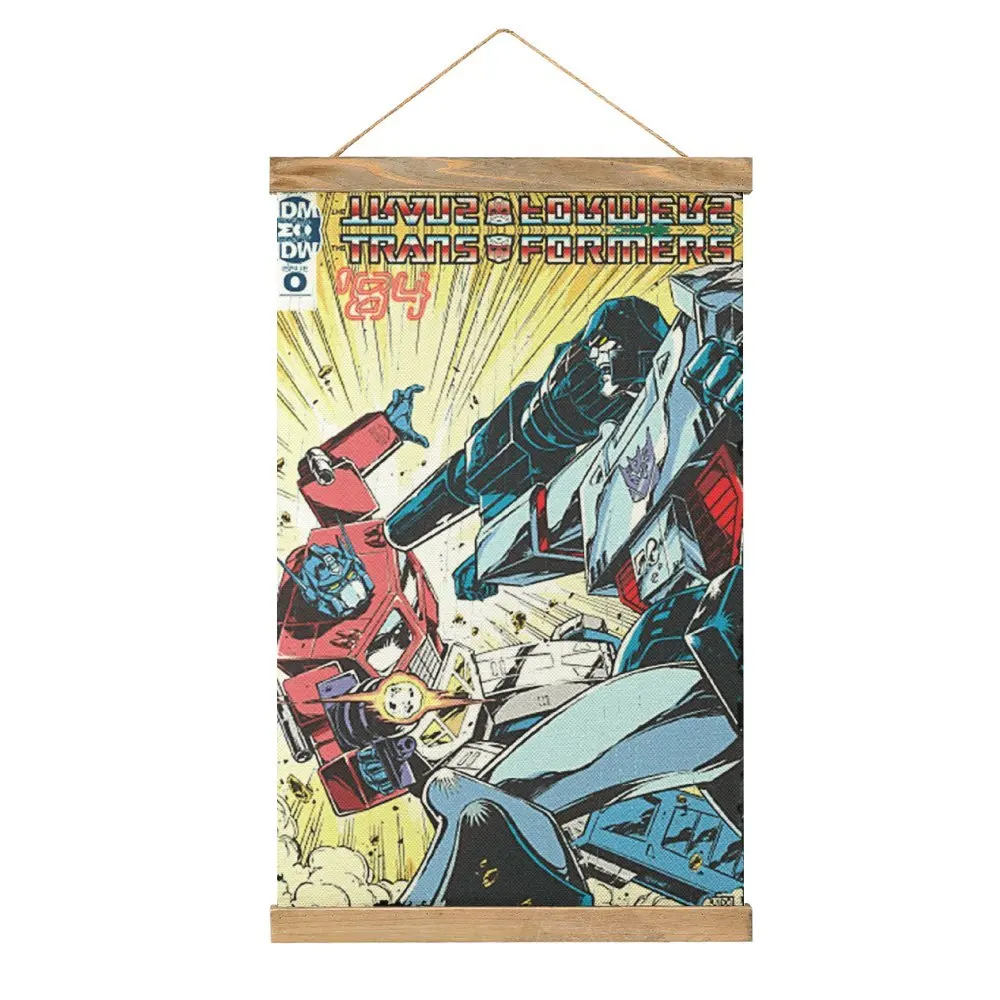 Transformer Black Decepticon Soundwave Wordtee Vintage 34 Canvas Hanging Picture Classic Picture Hotel Craft Decoration Funny