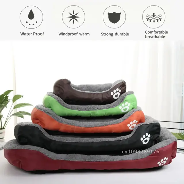 Soft and Cozy Ultimate Fleece Bed for Small, Medium, and Large Waterproof - Comfort for Inviting and Bottom - Ultimate Warm Dogs 1