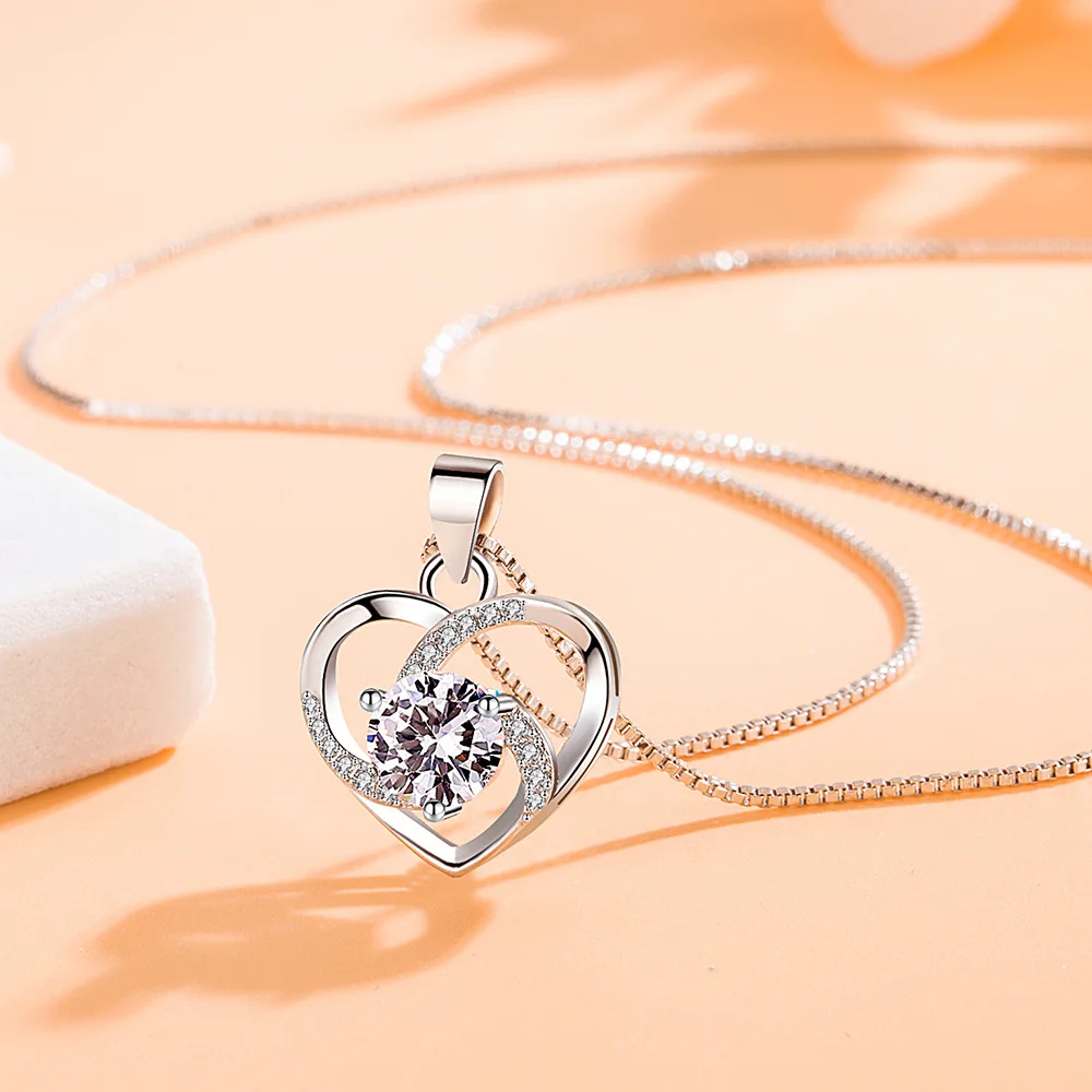 Sparkling Zircon Necklace - Stone brilliance