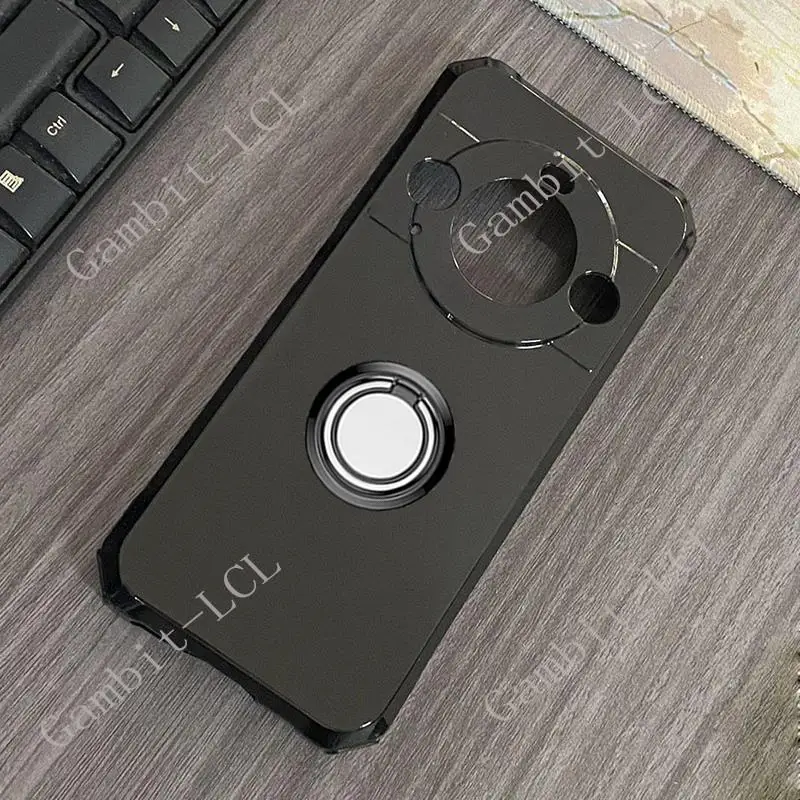 Blackview BL9000 Pro Shockproof Silicone Phone Case with Back Ring Holder, 6.78