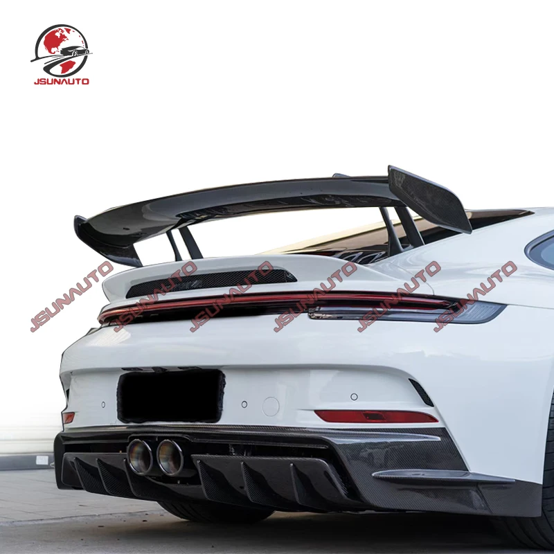 

For Porsche 911 992 Carbon Fiber Rear Spoiler GT3 Style Trunk Wing For Porsche Carrera 2019-2023 Decoration Bodykit