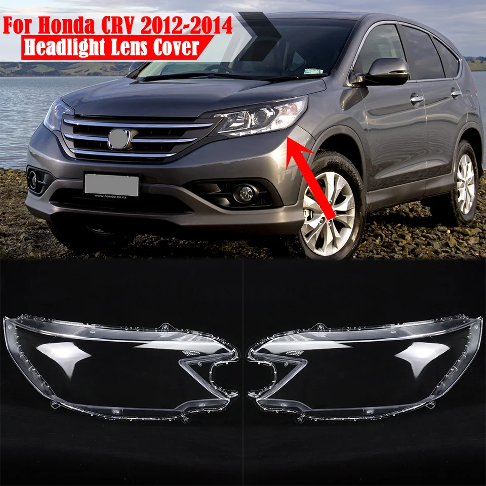 Für Honda CRV 2012 2013 2014 Scheinwerfer Objektiv Abdeckung Transparente  Maske Lampenschirm Scheinwerfer Shell Plexiglas Auto zubehör - AliExpress