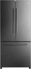 GLR18FS5S16 French Door Refrigerator with Installed Ice Maker and Bottom Freezer Adjustable Electrical Thermostat Control, Frost 1