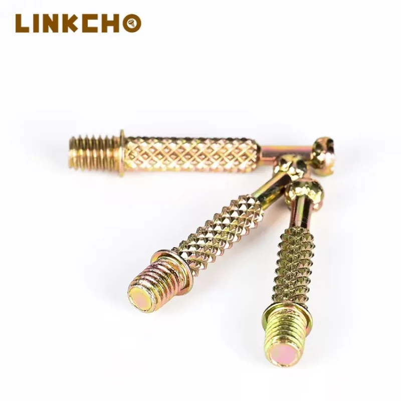 Hardware Fastener Fittings 3 in 1 Wood Corner Furniture Joint mini fix Connector Screws Rod Bolts Cabinet Cam Lock and Nut Dowel