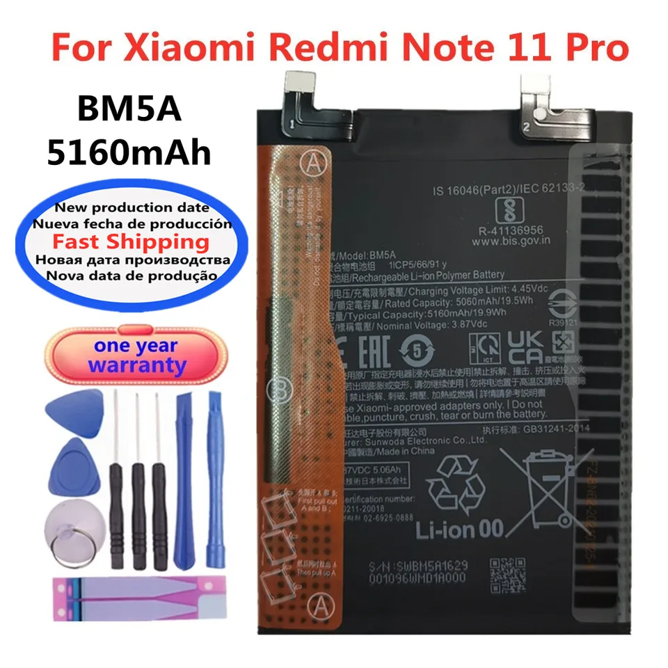 TY BETTERY] Batterie Compatible Avec BN40 Xiaomi Redmi 4 Pro