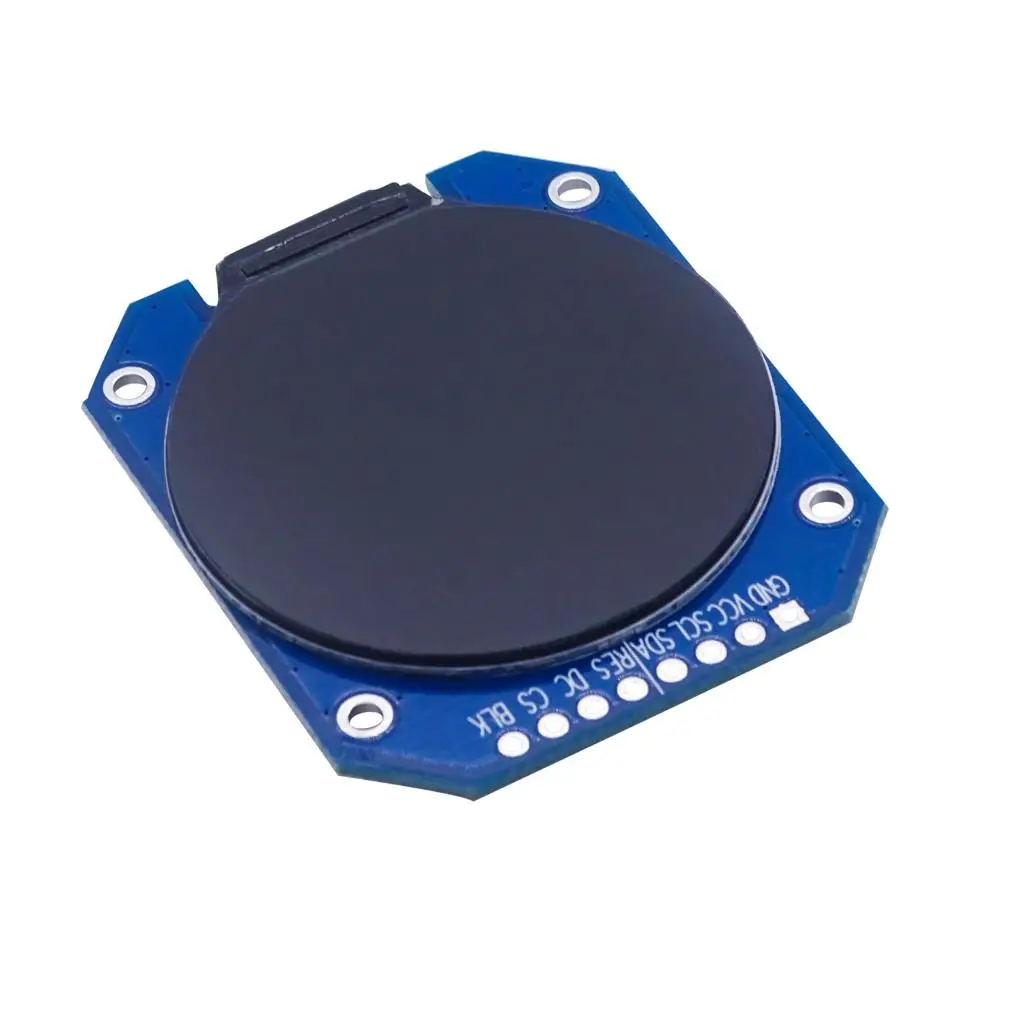 1.28 Inch TFT LCD Display Module Round RGB 240*240 GC9A01 Driver 4 Wire SPI Interface 240x240 PCB For Arduino