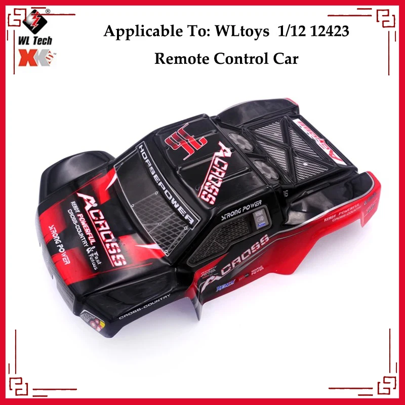 라디오 송신기 V2 버전 2,4G, 2 카날레, 컨트롤 리모토 파라 Wltoys 12428, 12423,12427 1:12, Piezas De Coche Teledirigido