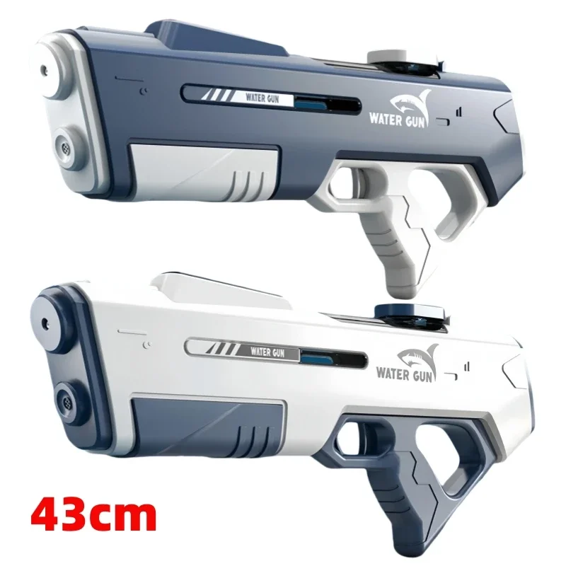 Summer Outdoor ToyChildren Automatic Water Absorption Electric Water Gun Toys Hand Self-integration High-pressure Watergun 6