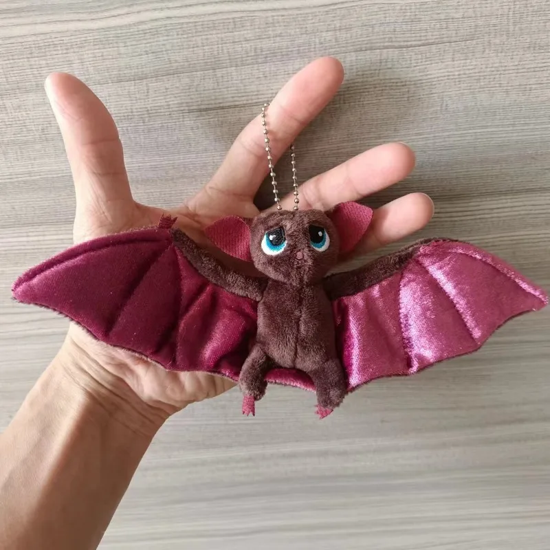 19cm Dracula Bat Plush Toy Flexible Animal Stuffed Dolls 10cm Bat Plush Pendant Mini Keychain Halloween Gift Ornament plush toy plush doll