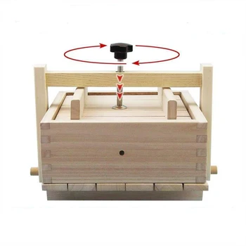 DIY 나무 두부 프레스 금형 세트, 수제 치즈 두부 금형, 두부 만들기 금형, 주방 액세서리, 요리 도구