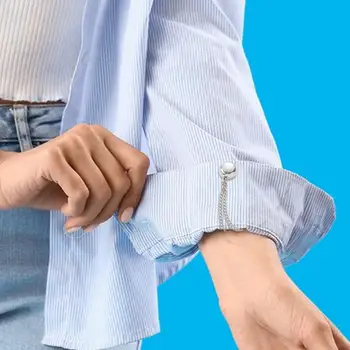 Magnetic Clothes Clips Scarf Buckle Wrist Tie Snap Clothing Accessories Multi-Function Magnetic Clips For Women's Clothes Hijab 3