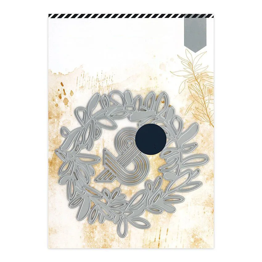 

Merry Christmas Decoration Metal Cutting Dies Stencils Die Cut for DIY Scrapbooking Album Paper Card Embossing New 2022