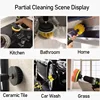 Electric Scrubber Brush Drill Brush Kit Power Drills Scrubber Brush For Carpet Glass Car Tires Nylon Brushes 2/3.5/4'' 3