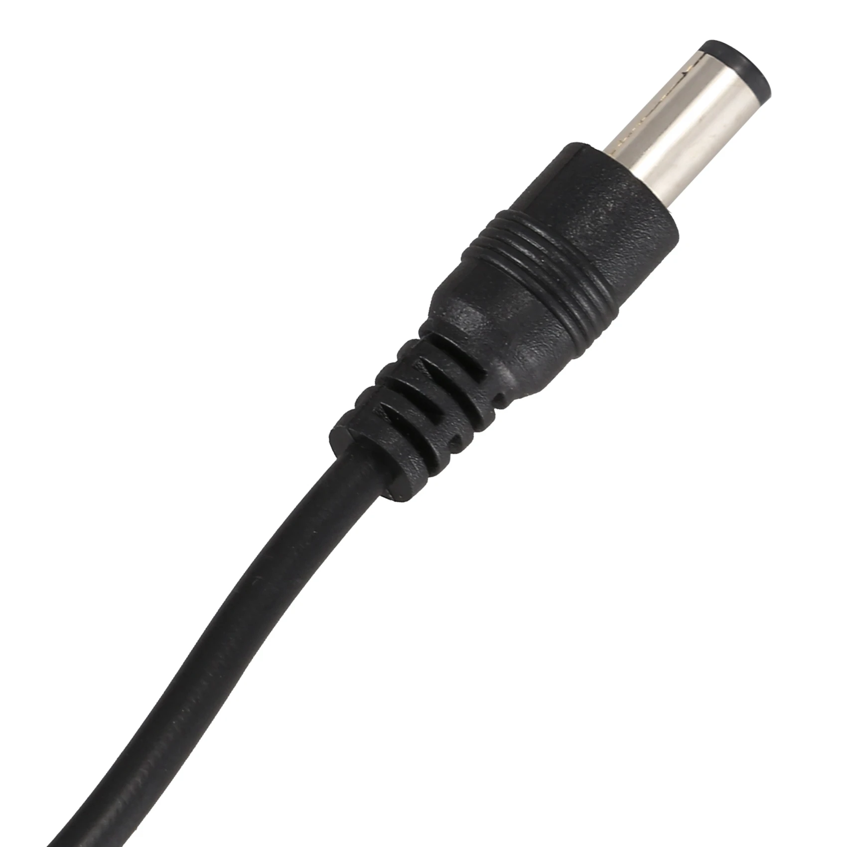 3X USB 케이블, 5.5mm, 2.1mm, 5V DC 배럴 잭 전원 케이블 (검정색, 75cm)