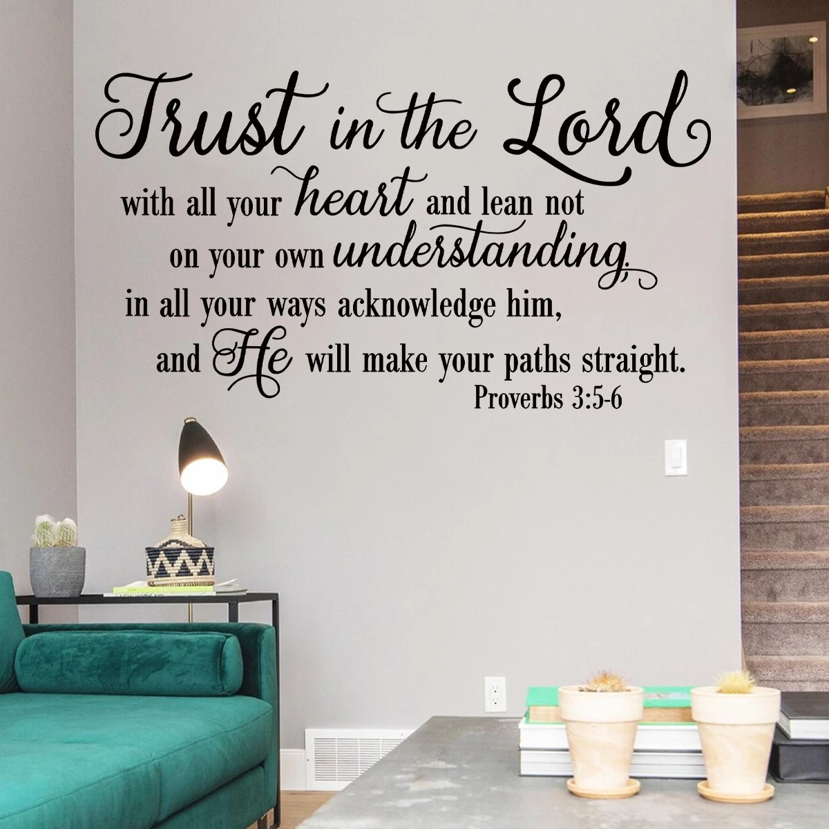 Trust In Lord Wall Decal 1