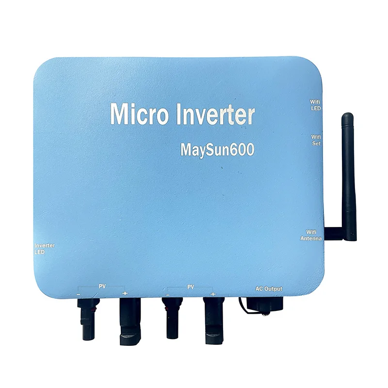 600W 700W 1000W Micro Pannello Solare Smart Inverter Built-In Wifi Mppt Home Intelligent Micro Inverter Per Pannello Solare Per 110V 220V Ac