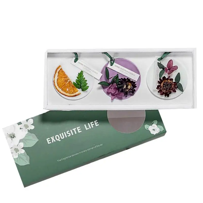 Wax Melts Air Freshener Aromatherapy Scented Wax Tablets Dry Flower Scented Tablets Luxury Pieces Gift