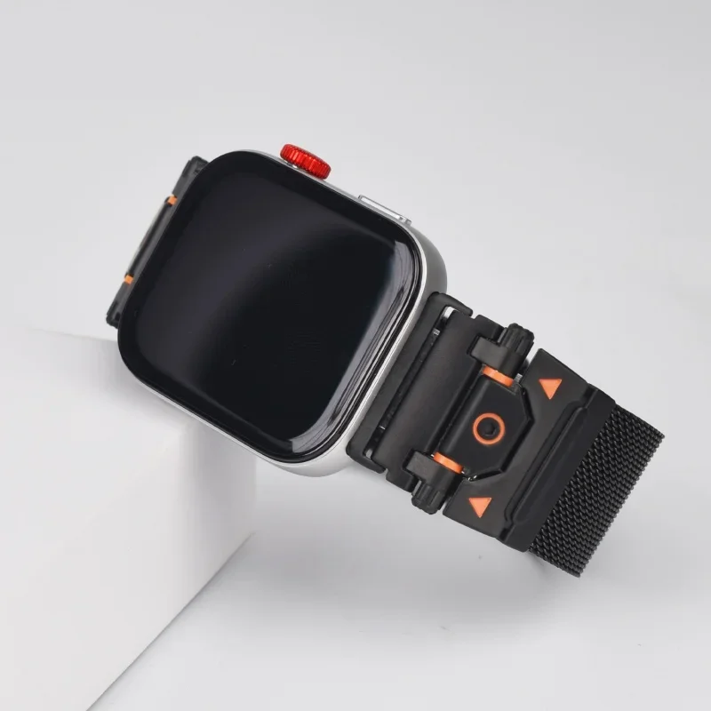 Magnetic Milanese Metal Watch Strap - Smartwatch Accessory