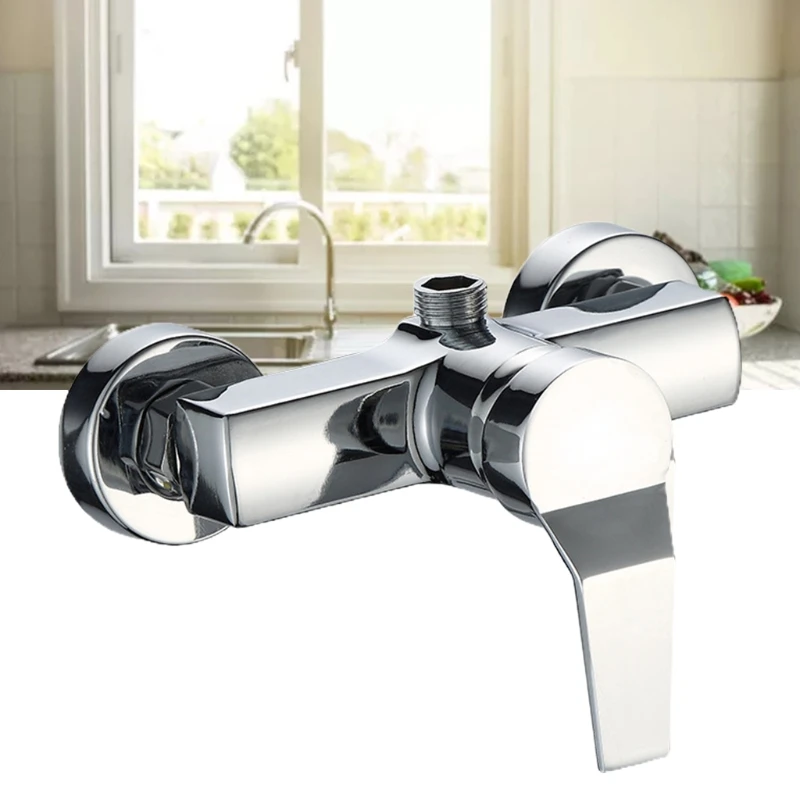 Bathtub Hot and Cold Mixing Water Faucet Sink  Double Shower for Head Deck Mounted Basin Mixer Taps Home Accessories 2