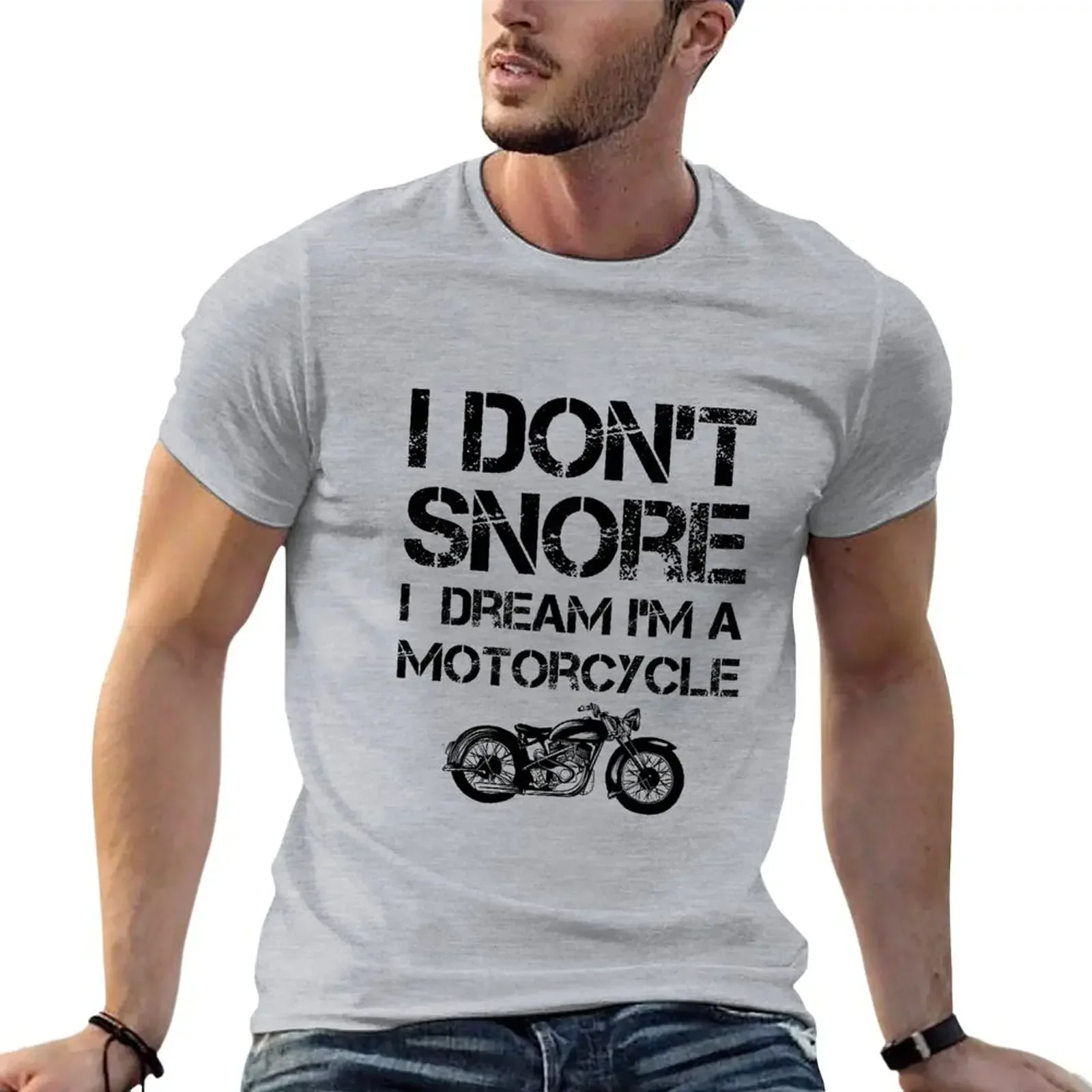 

I Don't Snore I Dream I'm a Motorcycle Shirt Funny Motorcycle Gift T-Shirt boys animal print sublime mens funny t shirts