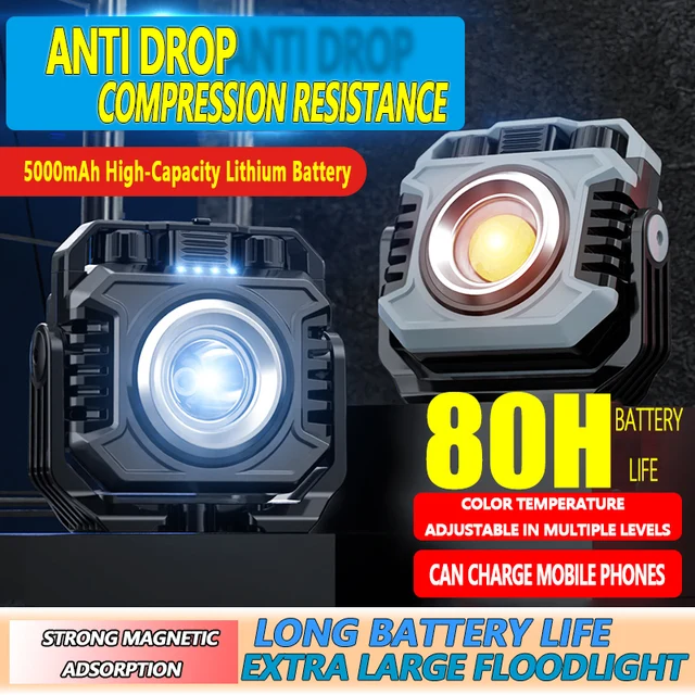 LiitoKala LF-786 Рабочие фонари + аккумулятор 26650 5000 мАч 2