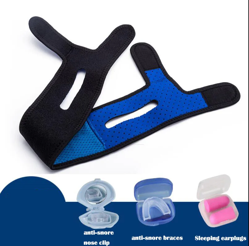 The new children's adult new anti-skid stop snore belt with chin strap and chin strap