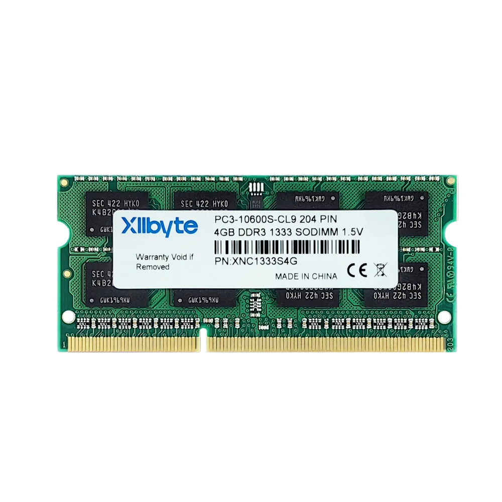 Xllbyte SODIMM DDR3 Laptop RAM - 4GB/8GB, 1066MHz/1333MHz/1600MHz - Image 5