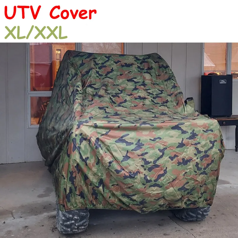 UTVCoverWaterproofUtilityVehicleCoverHeavyDuty210DOxford
