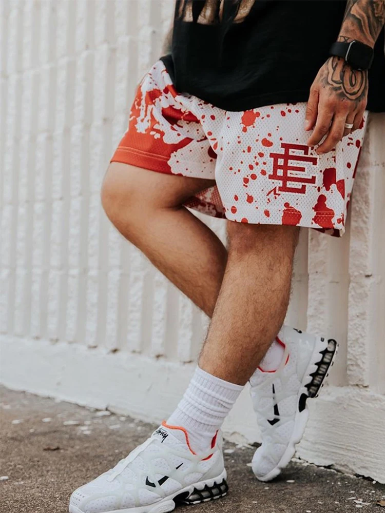 EE Eric Emanuel Men Beach Board Shorts fitness Training Workout Sport Short Pants Women Summer Gym Jogging Mesh Casual Shorts 5