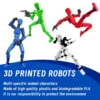 Children's doll 13 joint movable 3D printed toy, 3rd generation dummy DIY assembly full body decompression artifact 4