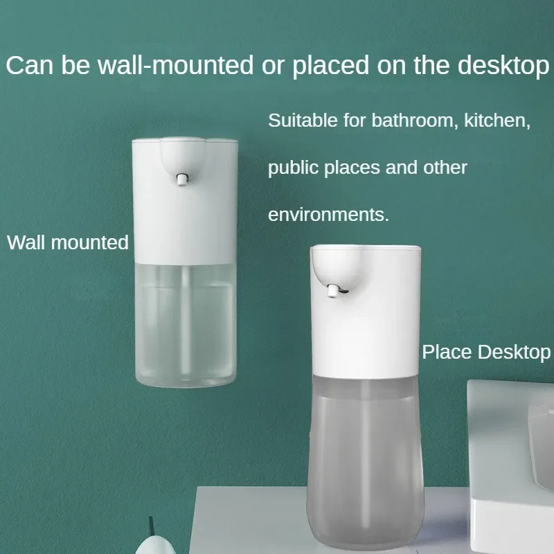 350/600ml Touchless Automatic Sensor Soap Dispenser Foam USB Charging Smart Infrared Sensor Liquid Soap Dispenser Hand Washer soap dispenser soap pump soap dispenser head wall mounted dispenser shower dispenser