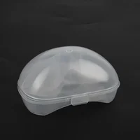 1set Silicone Nipple Protectors Feeding Mothers Nipple Shields Protection Cover Breastfeeding with Clear Carrying Case 2