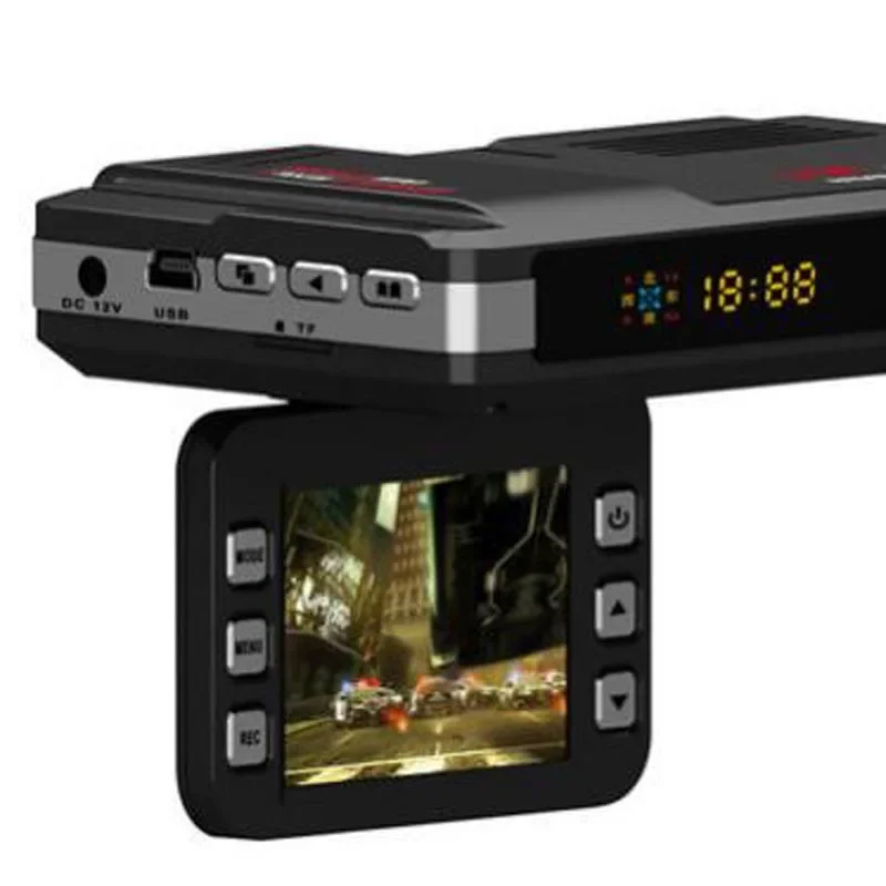 

8500 Car DVR Dash Cam Ambarella 3 in 1 Video Recorder Radar Detector GPS Dash Cam Anti Radar for Russia