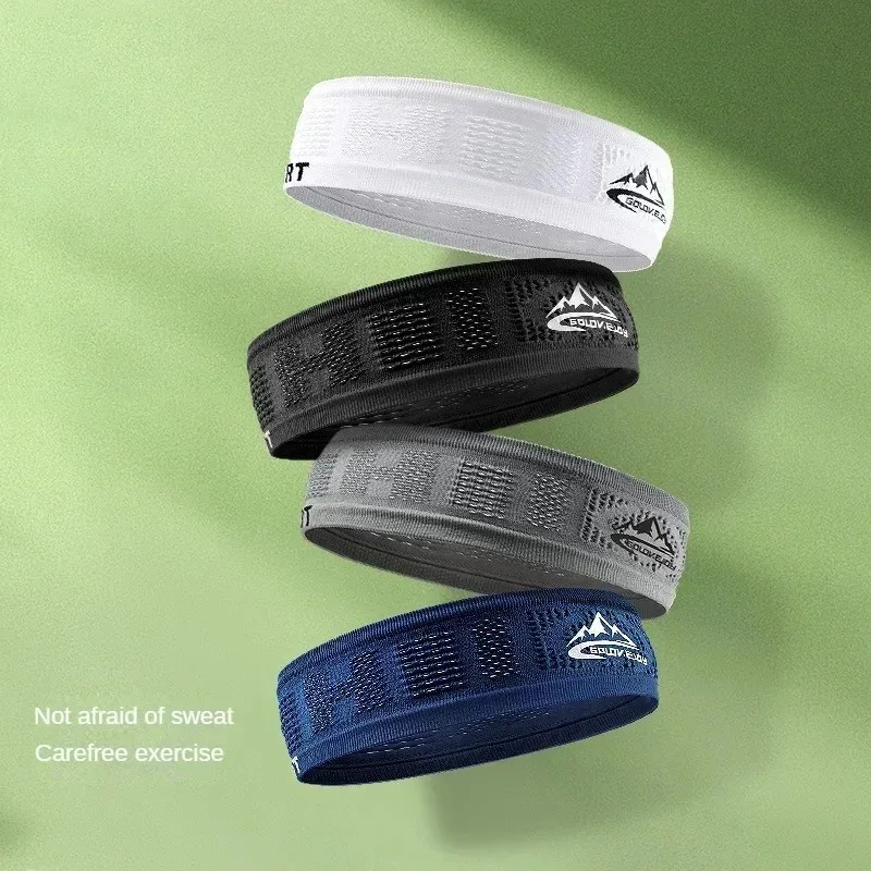 Sports visor Sports Visor Cool Elastic Unisex Sports Non-slip Headband Outdoor Running Fitness Tennis Sweat-absorbent Breathable Visor