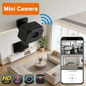 4K WiFi Security Camera Indoor Wireless Mini Home IP Camera APP Remote Monitor Night Vision Motion Detection 2 Way Audio 2026 1