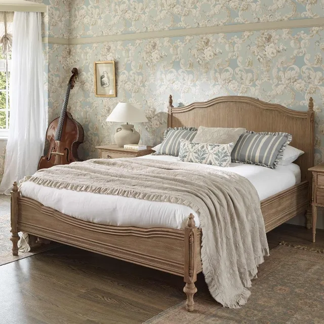 Cadre De chambre à coucher lits Unique minimaliste luxe esthétique lit Queen Size Twin Camas De Matrimonio dortoir maison accessoires 1