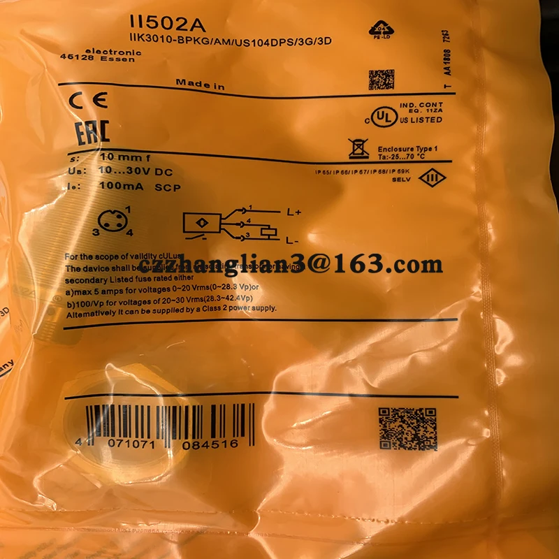 

Новый датчик приближения II502A II503A II504A