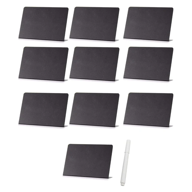 Sign Chalkboard Signs Food Mini Board Buffet Party Chalkboards Labels Message Blackboard Chalk Table Display Price Tabletop 5