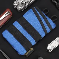 Lightweight EDC Mini Tool Pouch Oxford Small Tool Storage EDC Pouch Foldable Wear Resistant Organizer for Camping Hiking Sports 2