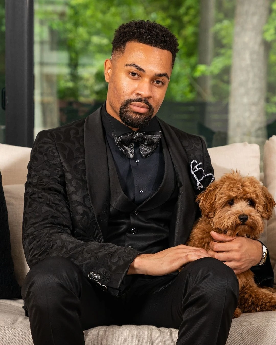 Men's Suits Tailored 3 Pieces Jacquard Blazer Vest Pants One Button Wedding Sheer Lapel Satin LusuryFormal Custom Made Plus Size