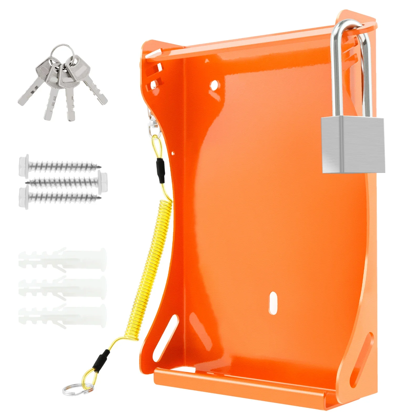 Handheld Leaf Blower Storage Rack Rustproof Leaf Blower Wallmount Bracket Heavy Duty Sturdy Storage Holder for BG-50