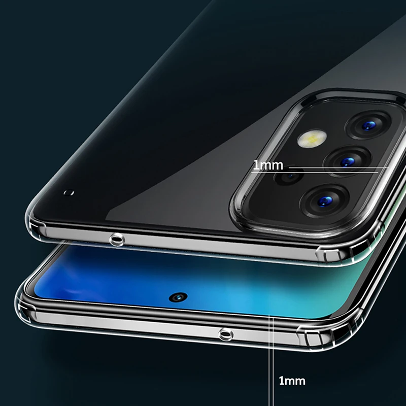 Premium Clear Soft Silicone Phone Case - High Quality Protective Back Cover
