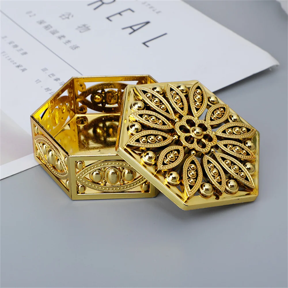 Mini Scatole Di Caramelle Di Plastica Vuote Vintage Scatola Di Cioccolatini Organizzatore Di Immagazzinaggio Di Gioielli Fornitura Di Eventi Per Feste