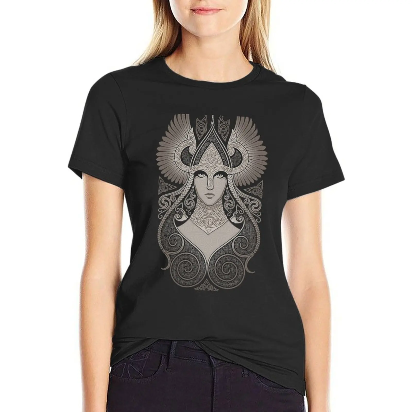 

FREYJA T-Shirt clothes for Women black t shirts for Women Woman T-shirts