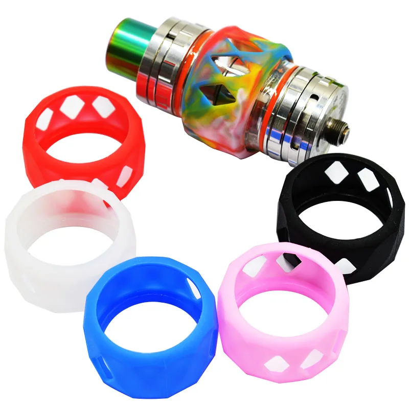 1pc Silicone Case Protection Non-slip Glass Bottles Band Ring for Bulb Glass Tube Tank Fat Warehouse Silicone Protective Cover silicone case