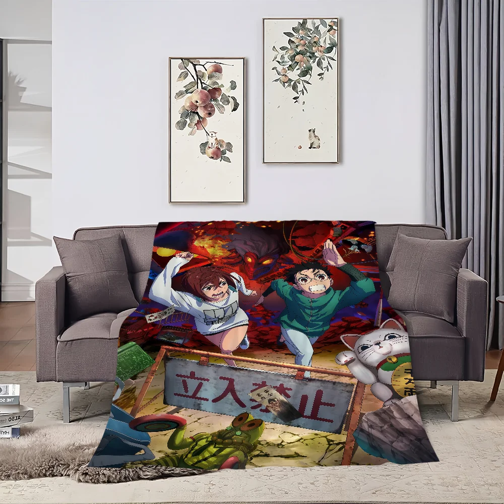 Flannel d-DAN warm comfort manga anime  soft d-DAN plush fanart blanket for DA sofa living room office bedroom travel gift 5