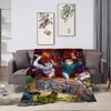Flannel d-DAN warm comfort manga anime  soft d-DAN plush fanart blanket for DA sofa living room office bedroom travel gift 5