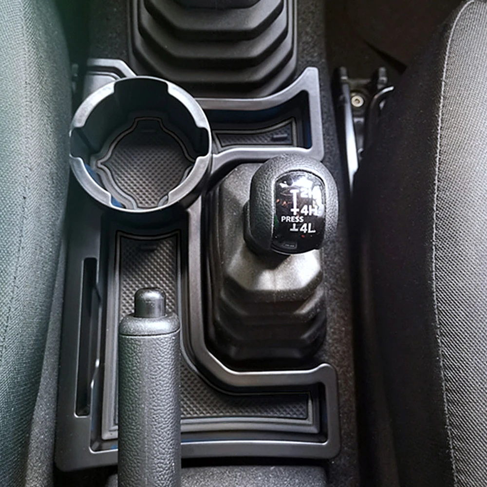 Stowing Tidying Car Gear Shift Storage Box Organizer Tray Cup Holder Knob  Lever Shifter Boot Mat For Suzuki Jimny 2019 2020 2021 - AliExpress